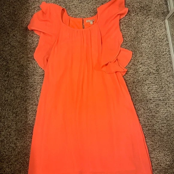 neon dress women Lace Up In Neon Mini Dress